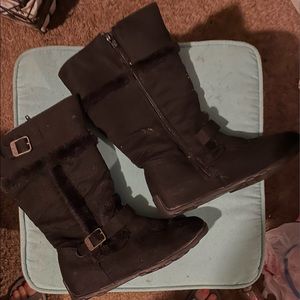 Girls Hot Cakes Boots Color: Black Size 2M $16